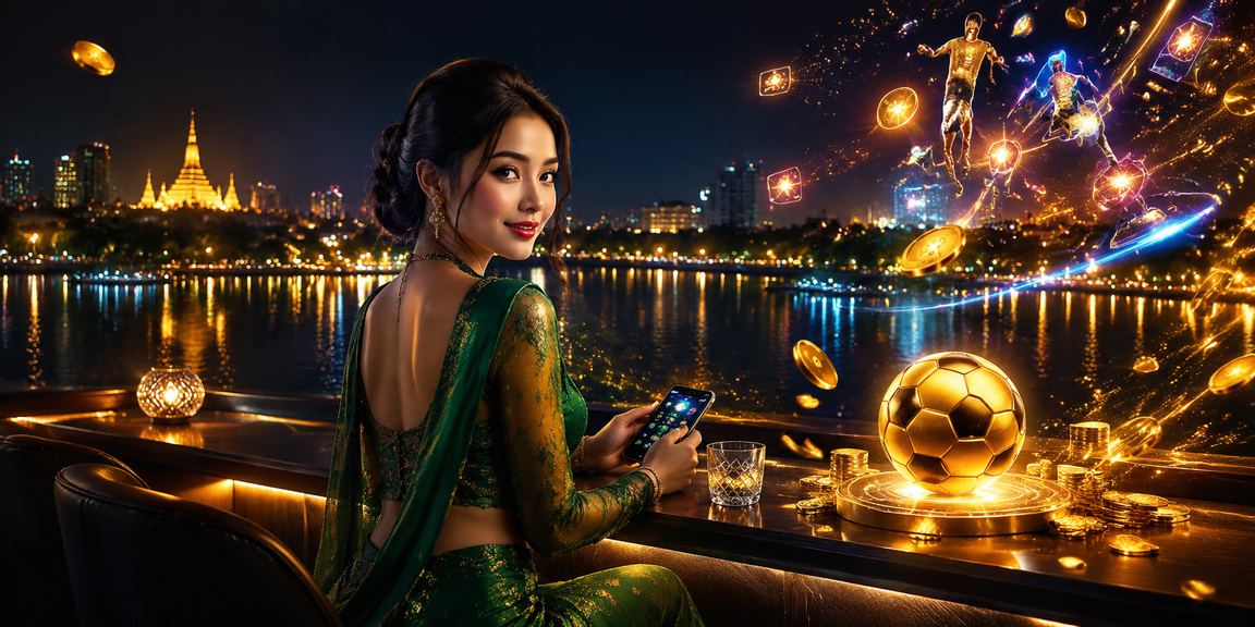 ရန်ကုန် မြို့၌ အင်းလေး ပုတီးကန်ဘေး၌ ဘောလုံးလောင်းကစားနေသော မြန်မာ